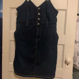 Love & Legend stretchy denim dress